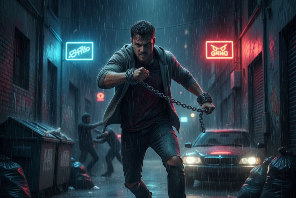 Fúria Urbana  nas ruas sem lei, a justiça é feita com as próprias mãos.