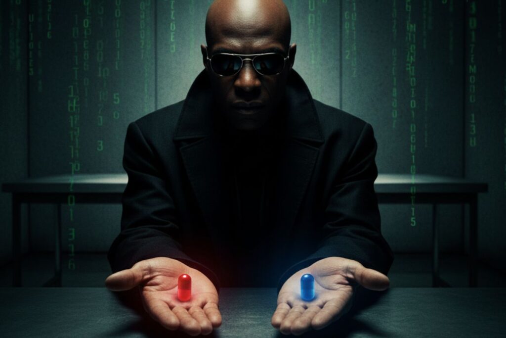Matrix (1999) Filosofia e tecnologia com lutas revolucionárias e efeitos visuais inéditos. 16 Matrix