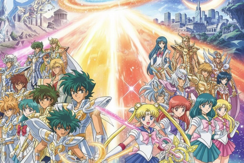 Saint Seiya, Sailor Moon e Shurato 2 Saint Seiya, Sailor Moon e Shurato