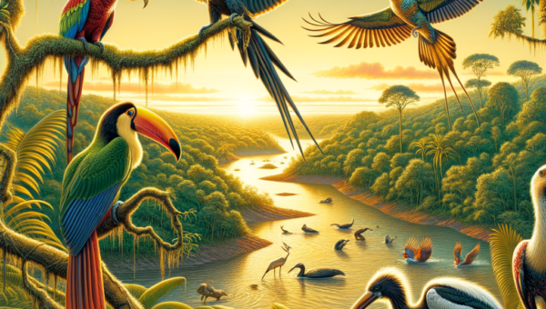 espécies do Pará illustration for 5 Espécies Fascinantes do Pará: Comportamentos Incríveis Revelados