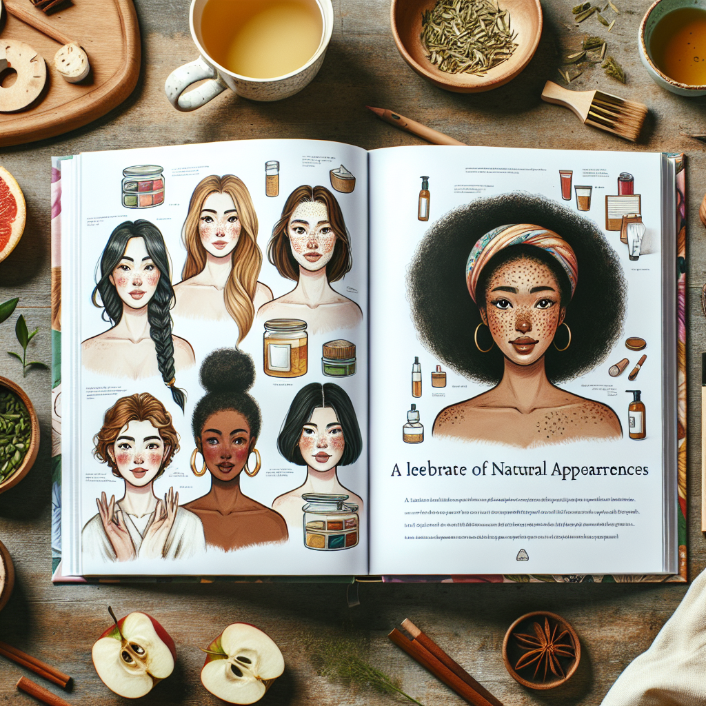 Illustration of Beleza Verdadeira: Guia Completo para Valorizar Sua Apar&ecirc;ncia Natural