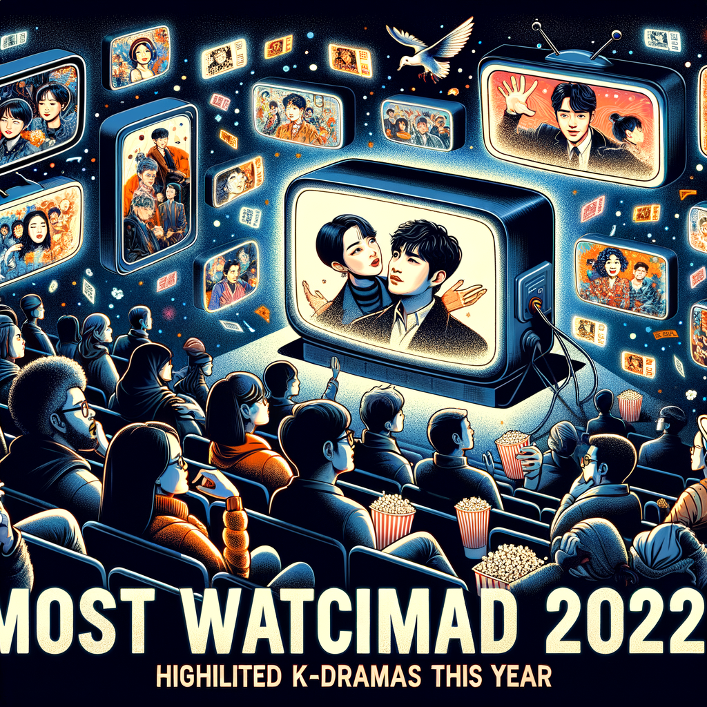 Illustration of Doramas Mais Assistidos de 2026: K-Dramas em Alta Este Ano