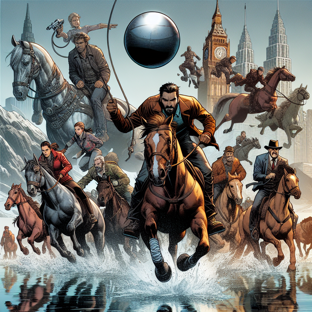 STEEL BALL RUN: Personagens, Histórias e Curiosidades de JoJo 2 Steel Ball Run personagens illustration for STEEL BALL RUN: Personagens, Histórias e Curiosidades de JoJo