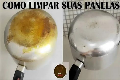 Como limpar panelas queimadas usando apenas 3 ingredientes