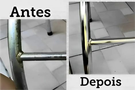 Como remover ferrugem do alumínio usando apenas 1 produto simples