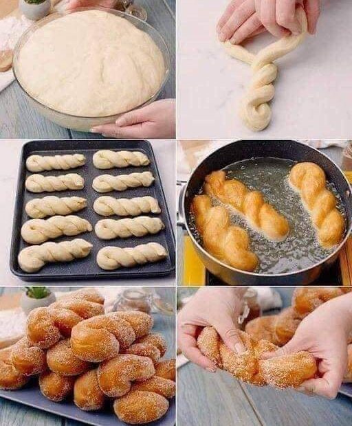 Bolinho de Chuva em Espiral fica uma delícia