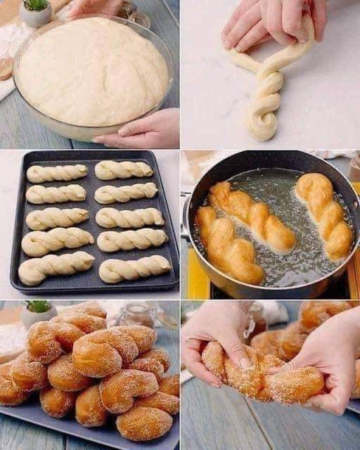 Bolinho de Chuva em Espiral fica uma delícia