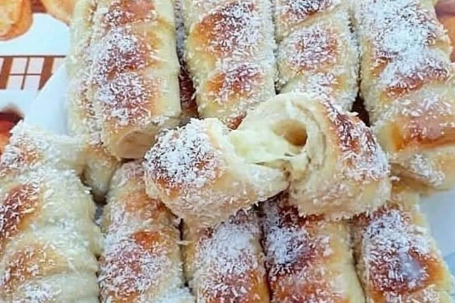 Enroladinho de Queijo super delicioso 