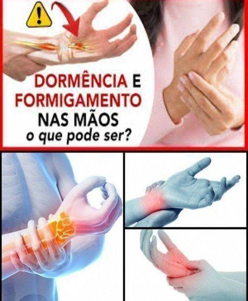 Entenda o que seu corpo quer te dizer quando você sente dormência nas mãos