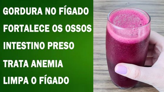 Isso acaba com GORDURA NO FÍGADO,Colesterol, Anemia e deixa os OSSOS FORTES