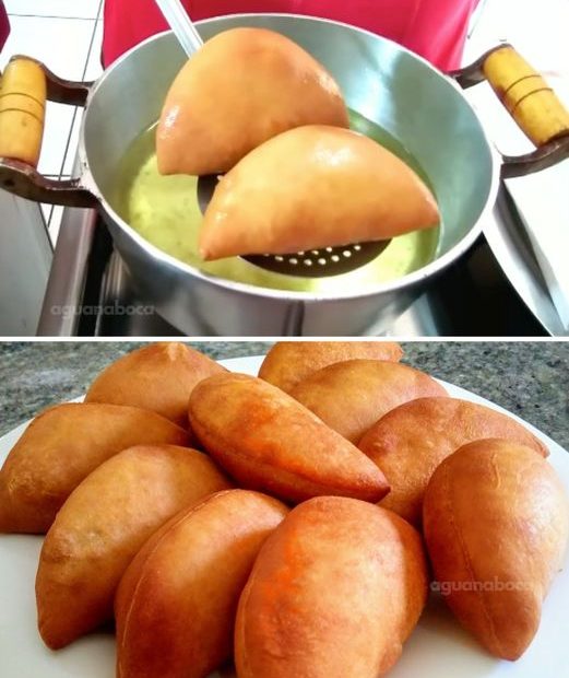 Pastel chinês simples e delicioso